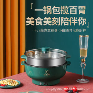 Electric Cooking Pot – Multi-Function Cooker with Steamer | RunaBaisn